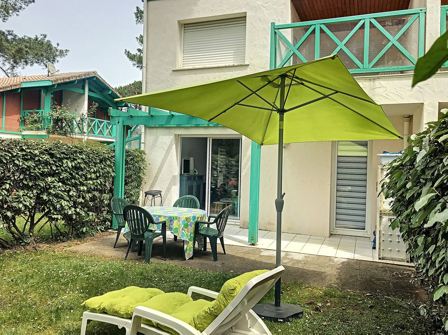 SOUSTONS PLAGE, nice flat in residence with pool