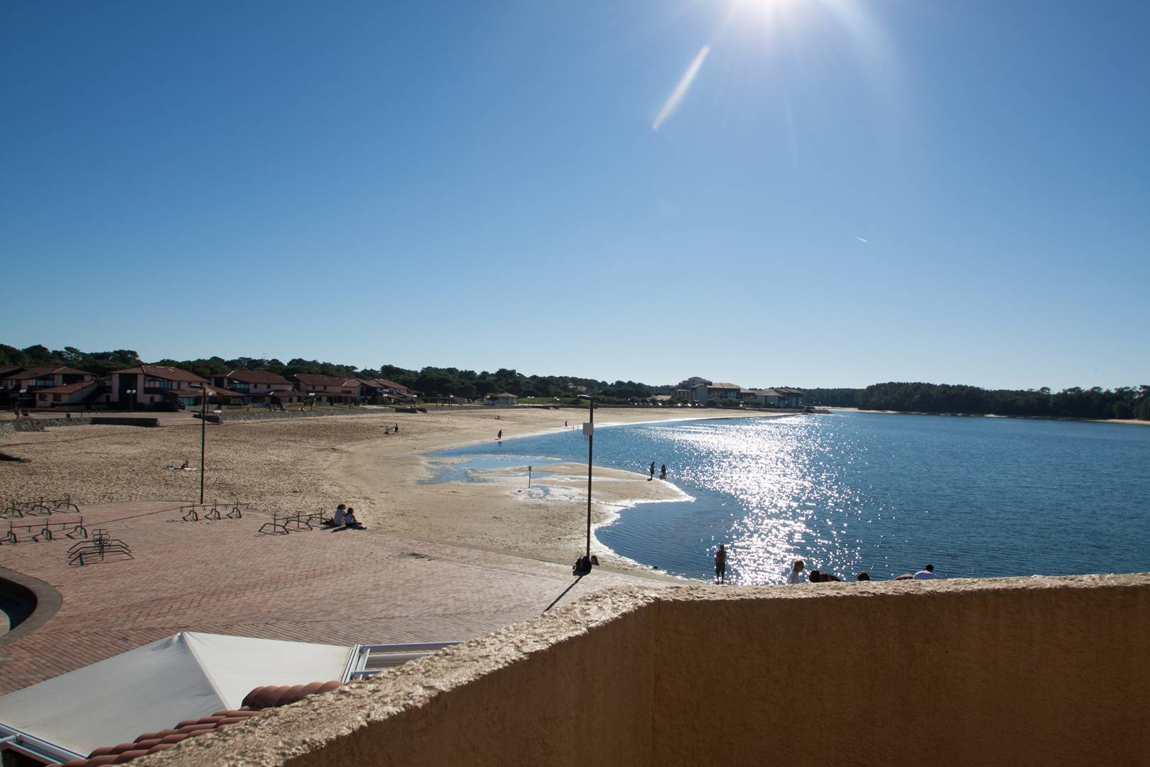 Beau T3 au bord du lac, au centre de Vieux Boucau
