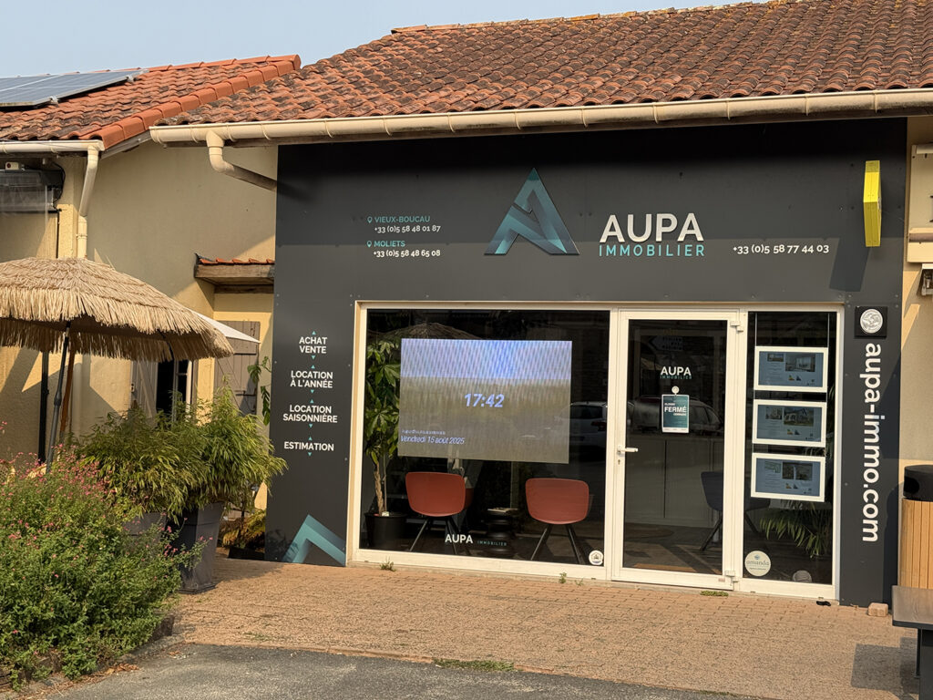 aupa immobilier agence messanges
