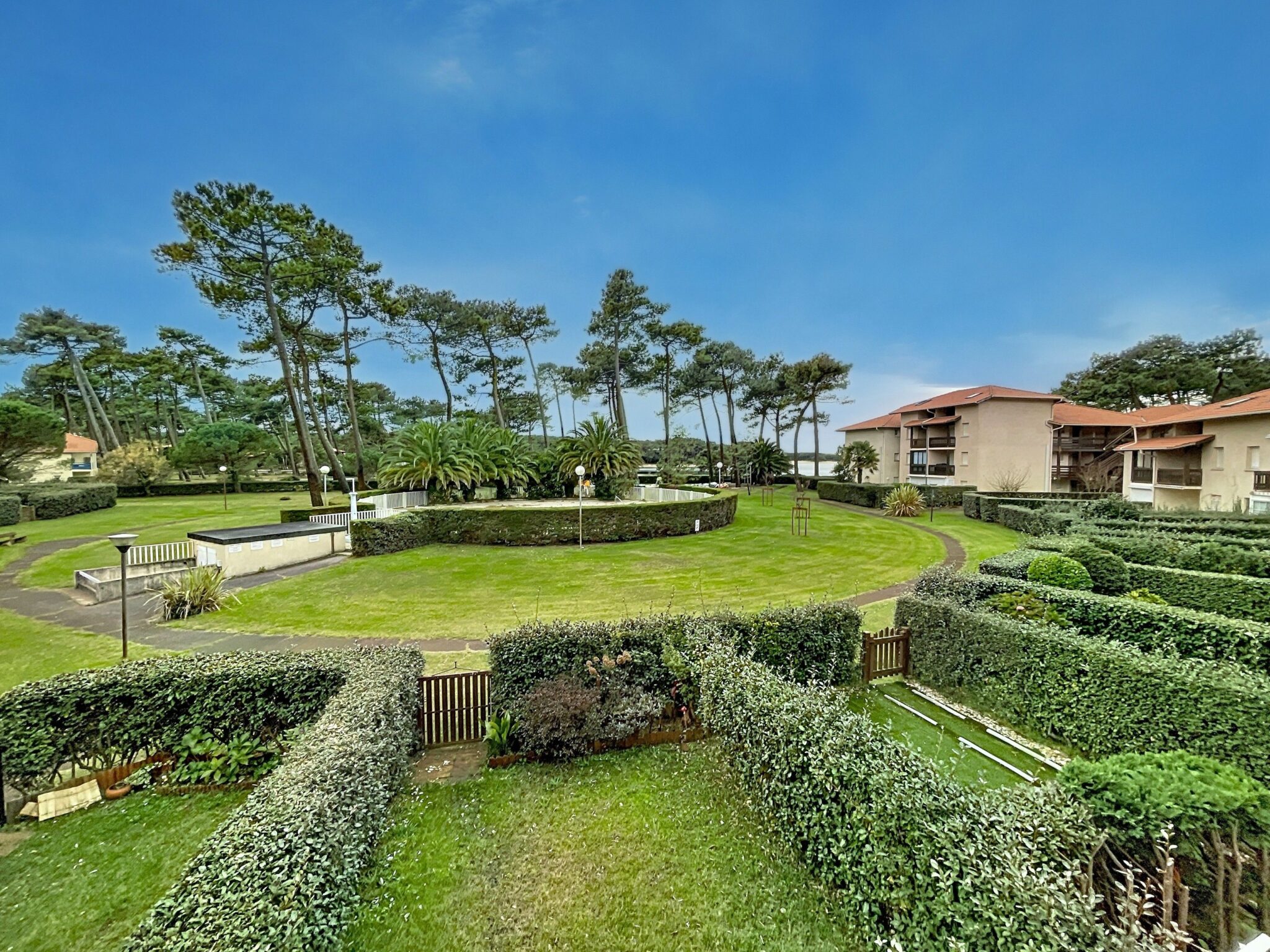 Appartement lumineux avec terrasse vue lac – Résidence Les Marines à Soustons Plage