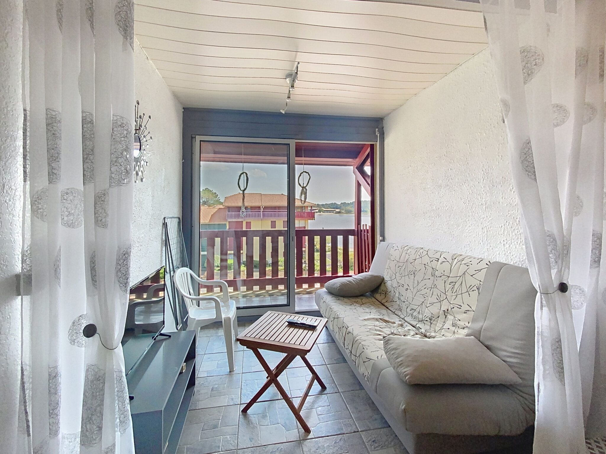 Appartement T2 cabine au bord du lac marin entre Vieux-Boucau et Soustons plage