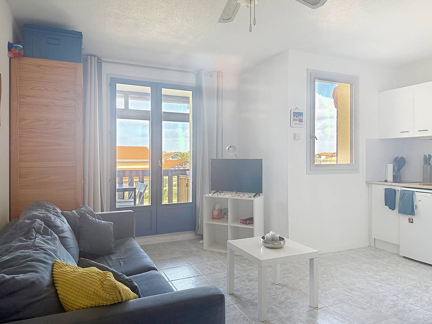 Vieux Boucau, nice studio between lake and ocean